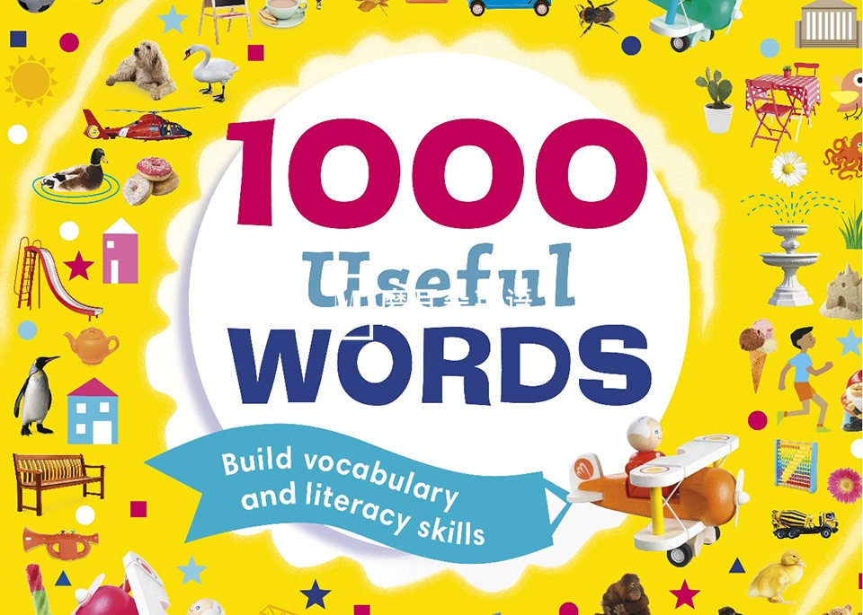 DK《1000 Useful Words》语言单词儿童图解词典高清电子书+音频+视频，百度网盘下载！-晨希少儿英语